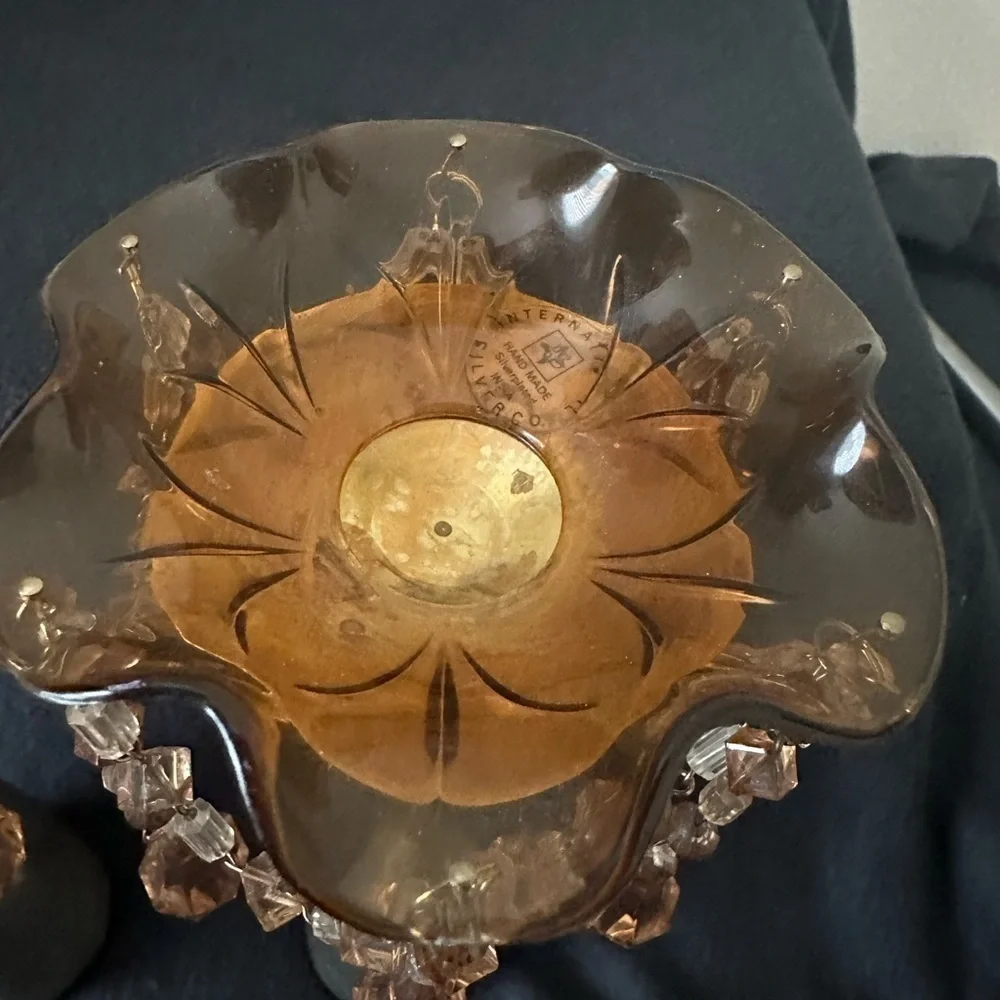 Candlestick Jewelry with Wax Catcher Plate